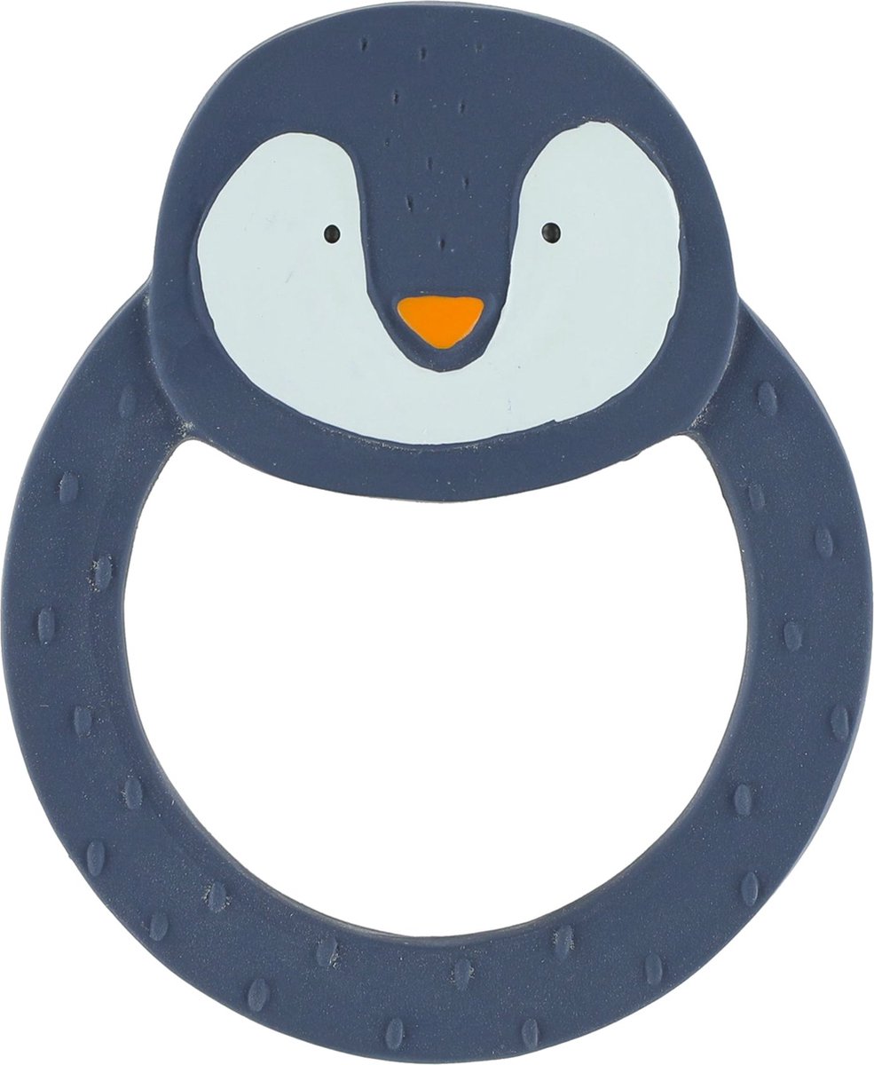 Trixie Rond Bijtspeeltje Natuurrubber | Mr. Penguin